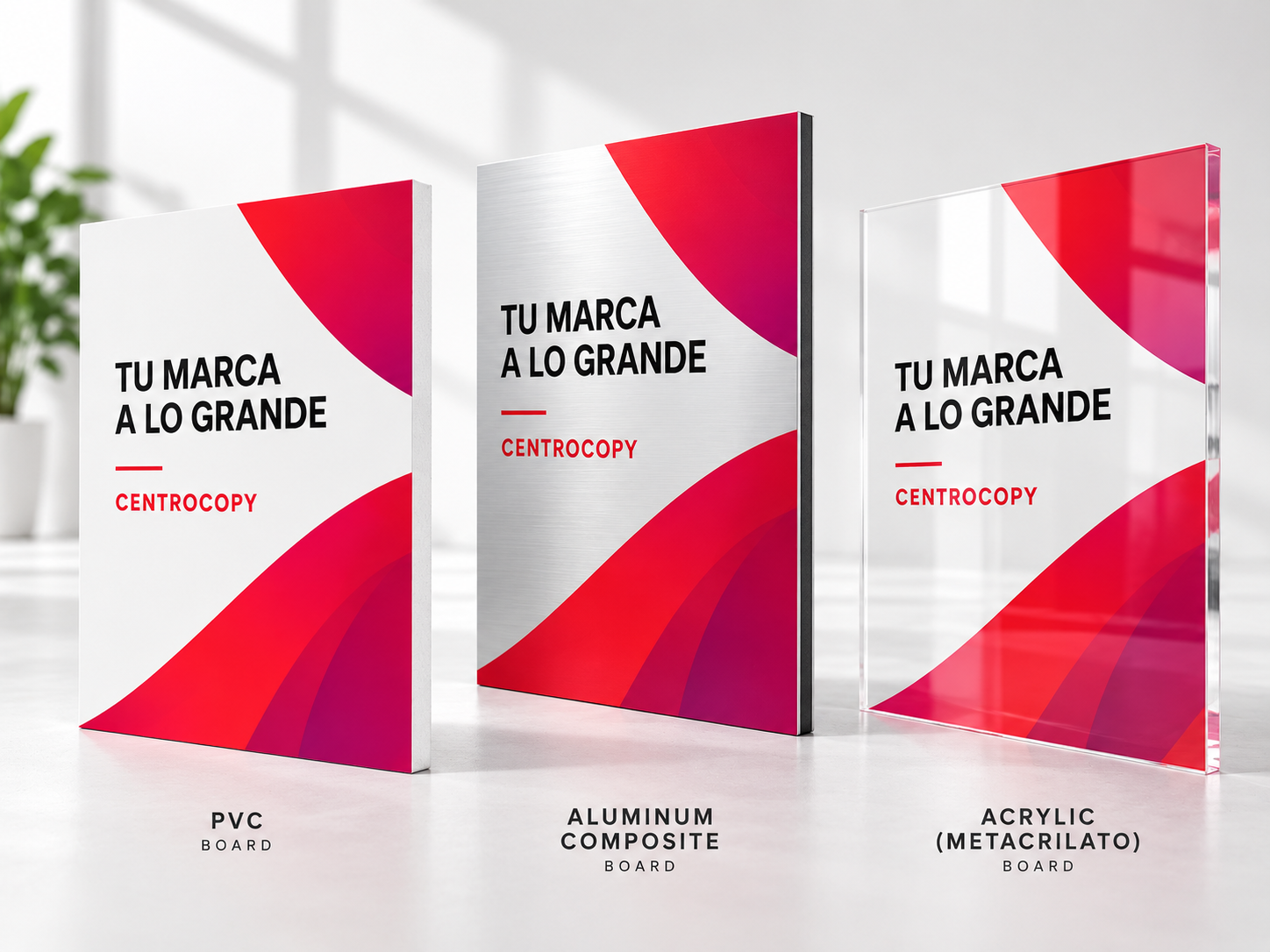 Soportes rígidos a medida