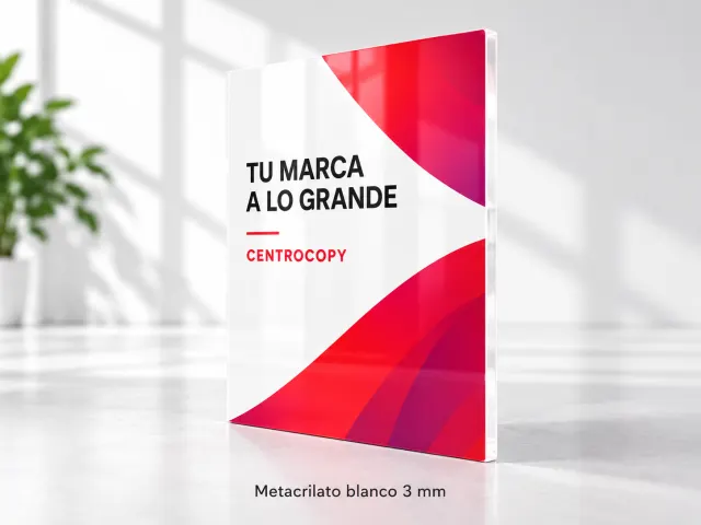 Metacrilato Blanco 3mm