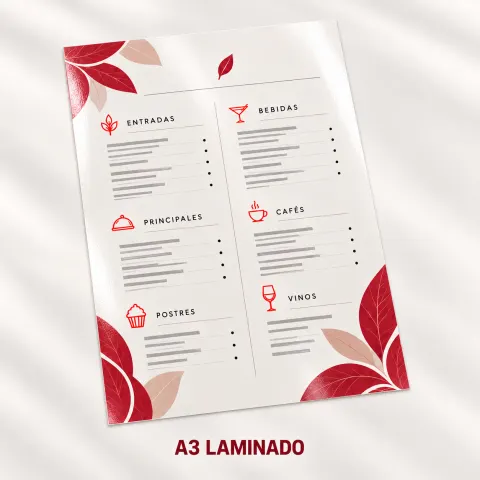 A3 Laminado